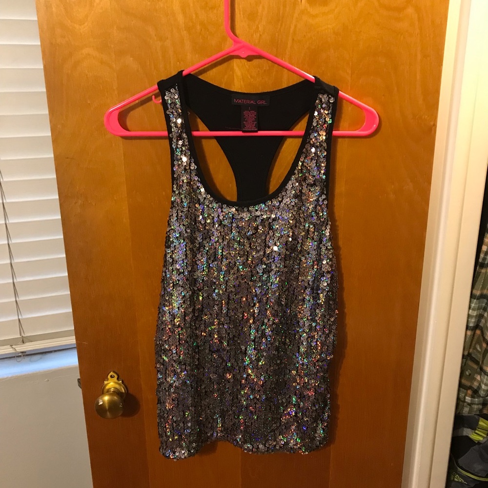Sequin Tank